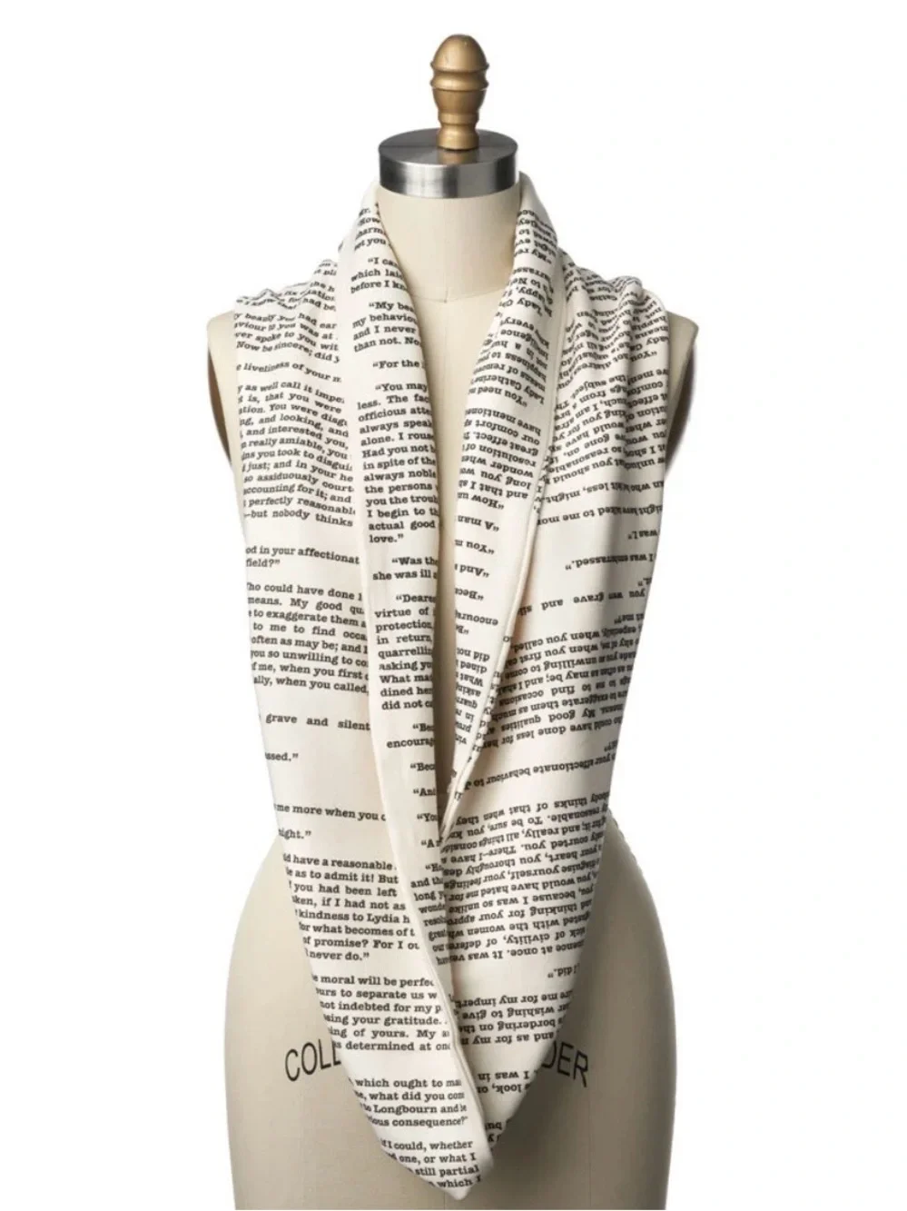 Storiart collection:  Pride and Prejudice Infinity Scarf, Phantom & more!